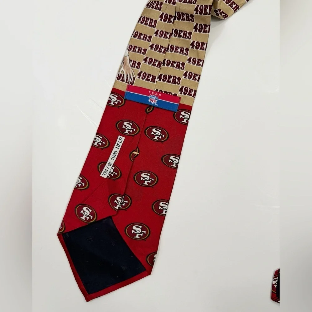 NFL 49ers Silk Tie Vintage